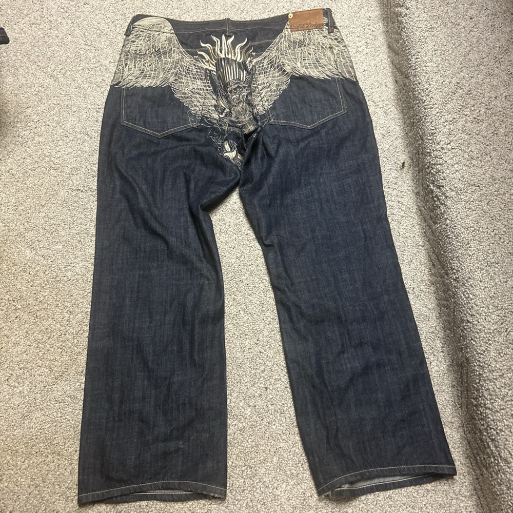 RARE Jesse pinkman affliction wing jeans